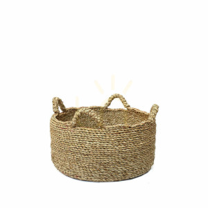 Weidenkorb Natur 45x45x22 cm Les Quatre Mains Baskets S