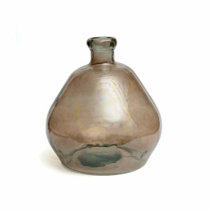 Vase Bolai Glas Beige Glass Collection 45 x 45 x 50 cm