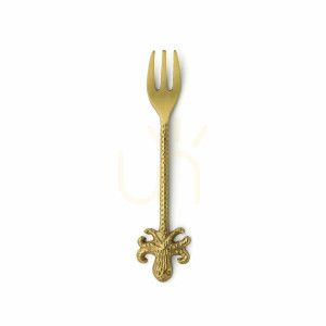 Oktopusgabel Gold S