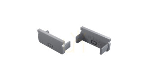 TEKKNI EGEN-Stecker grau