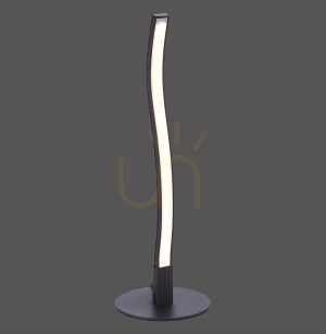 WAVE Tischleuchte 15128-18 Schwarz 1xLED