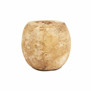 Kerzenständer Cavestone Creme 13 x 12 x 13 cm