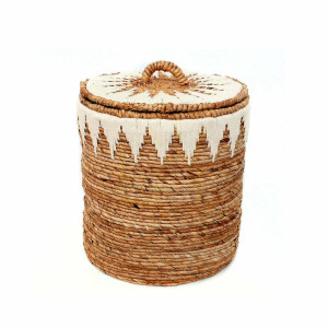Weidenkorb Wäschekorb Banana L Baskets 50x55x50 cm