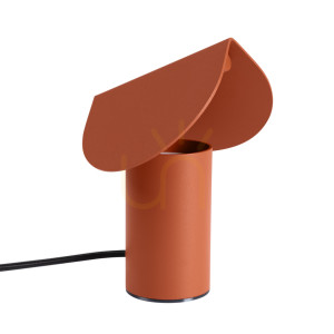 BISCUIT ocker-rote LED-Schreibtischlampe 3000K