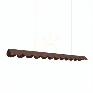 BISCUIT 130 braun LED 3000K Pendelleuchte