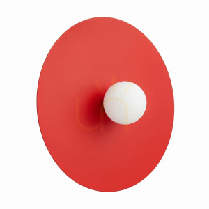 AKE 50 Wandleuchte rot