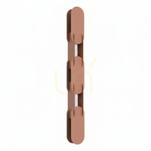 CHAIN 91 mocca LED-Wandleuchte 3000K