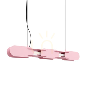 CHAIN 91 rosa LED 4000K Pendelleuchte