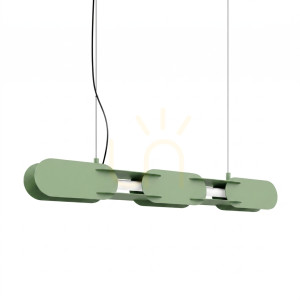 CHAIN 91 sage LED 4000K Pendelleuchte