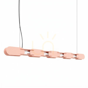 CHAIN 158 Pfirsich LED 3000K Pendelleuchte