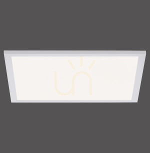 FLAT plafond 14531-16 Weiß 1xLED