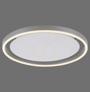 Plafond RITUS 15391-95 Silber 1xLED