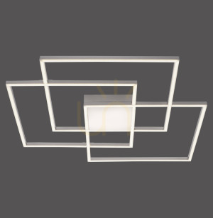 ASMIN Plafond 14713-55 Silber 4xLED