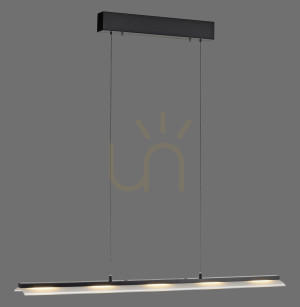 NELE Pendelleuchte 12288-18 Schwarz 1xLED