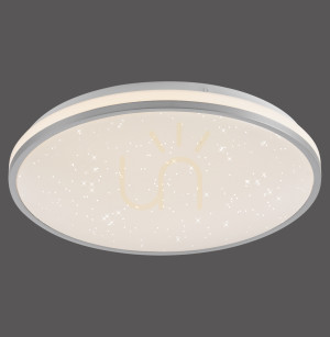 Plafond KYLE14294-21 Silber 1xLED