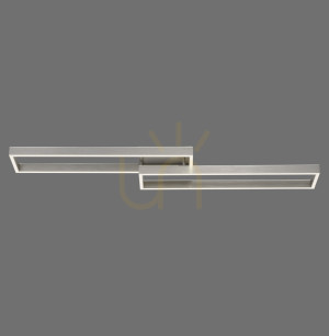 Plafond PAAN 6231-55 Silber 2xLED