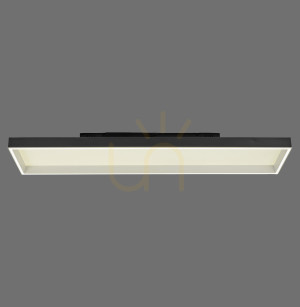 Plafond Q-MAGONG 6317-18 Schwarz 1xLED
