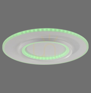 Plafond Q-KALINA 6503-16 Weiß 1xLED