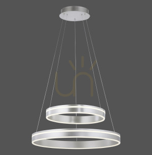 Q-VITO Pendelleuchte 8420-55 Silber 2xLED