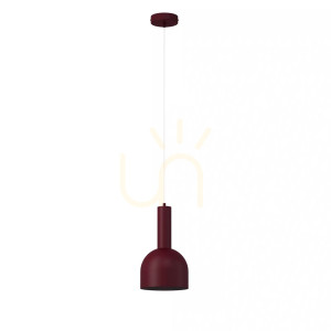 Pendelleuchte Sigma VITRUM kastanienbraun E27 17 cm Stahl 41600