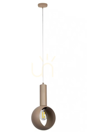 Pendelleuchte Sigma VITRUM Beige E27 Stahl 17 cm SKU 41550