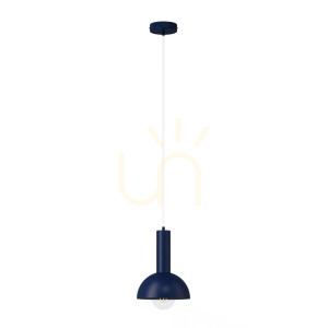 Pendelleuchte Sigma VITRUM navy blau E27 18 cm 41639