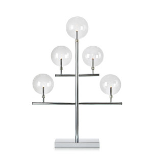 Kerzenhalter Markslojd Maestro 5-flammig Chrom 59 cm 704820