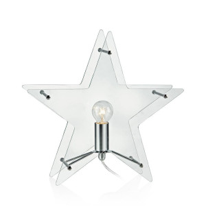 Tischdeko Stern Markslojd KLANG 703999 Glas transparent 32 cm