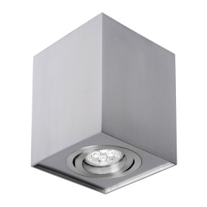 Chloe Gu10 Ip20 Square Silver Einstellbare Öse
