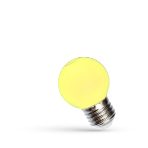 Led Kugel E27 230 V 1 W Gelbes Spektrum