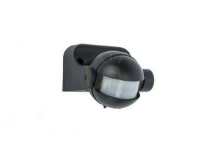 Bewegungsmelder Lutec SPHERE schwarz Außenwand sensor 9701601330
