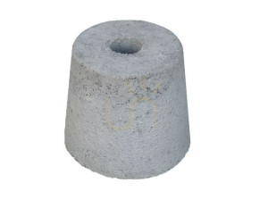 Fundament SU-MA Mini 9 kg 18 cm mit Kabeldurchführung
