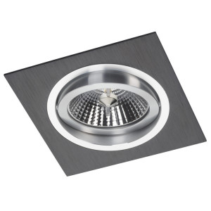 Čierny štvorec Spot Alcazar s Chrome 141.BC