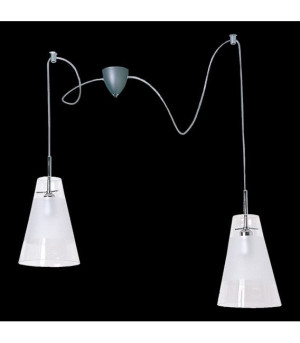 Luster Ramko BELL W-2 matný 2xE14 LED 10W SKU 66635