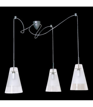 Luster Ramko BELL W-3 LED E14 3x10W IP20 120 cm SKU 66636
