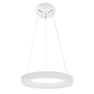 Závesné LED svietidlo Italux Giulia biele 48 cm 40W SKU 5304-840RP-WH-3