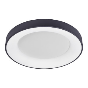 Plafón Italux Giulia LED čierny 50W 60 cm 5304-850RC-BK-3