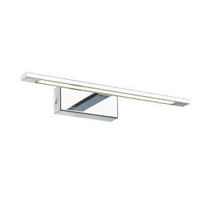 Nástenné LED svietidlo Italux Lamiena biela chróm 12W IP44 WL-21420M-CH