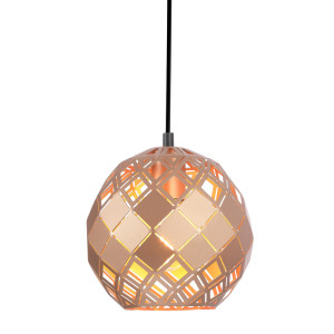 Závesná lampa Italux Paulel zlatá E27 PND-34221-1S-GD