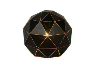 Stolová lampa Lucide Otona čierna kovová E27 25 cm 21509/25/30