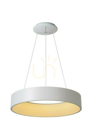 Závesné LED svietidlo Lucide TALOWE biele 60 cm 39W 2340lm 3000K 46400/42/31