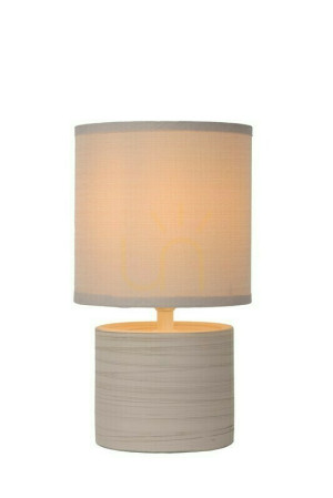 Stolová lampa Lucide GREASBY béžová keramická Japandi 47502/81/38