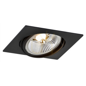 Zapustené svietidlo ARGON OLIMP PLUS čierna 170x170 mm GU10 4746 BZ