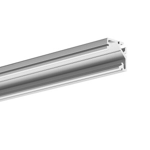 Rohový led profil 45-16 Strieborný elox e6-k1 1m