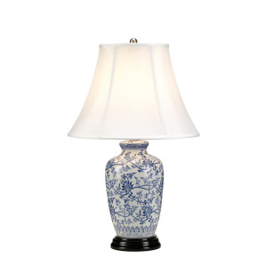 Blue Ginger Jar 1 Svetlá stolná lampa Elstead