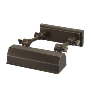 Chawton Small Picture Light - Dark Bronze Elstead