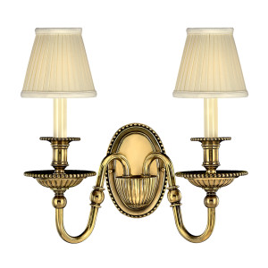 Cambridge 2 Light Wall Light Elstead