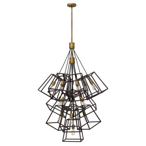Fulton 13 Light Large Foyer Luster Elstead