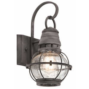 Bridge Point 1 Light Small Wall Lucerna Elstead