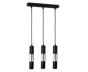 Závesné svietidlo 3xGU10 MAGNUM BLACK / SILVER